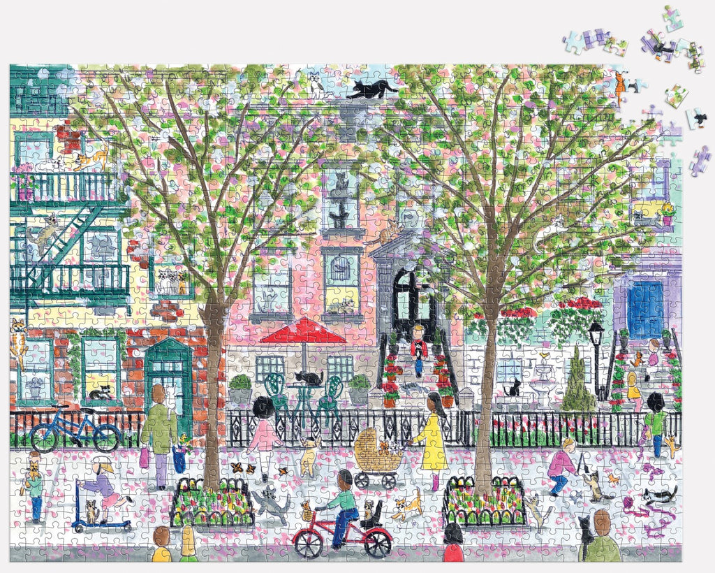 Michael Storrings: Cats in the City (1000pc Jigsaw) Board Game
