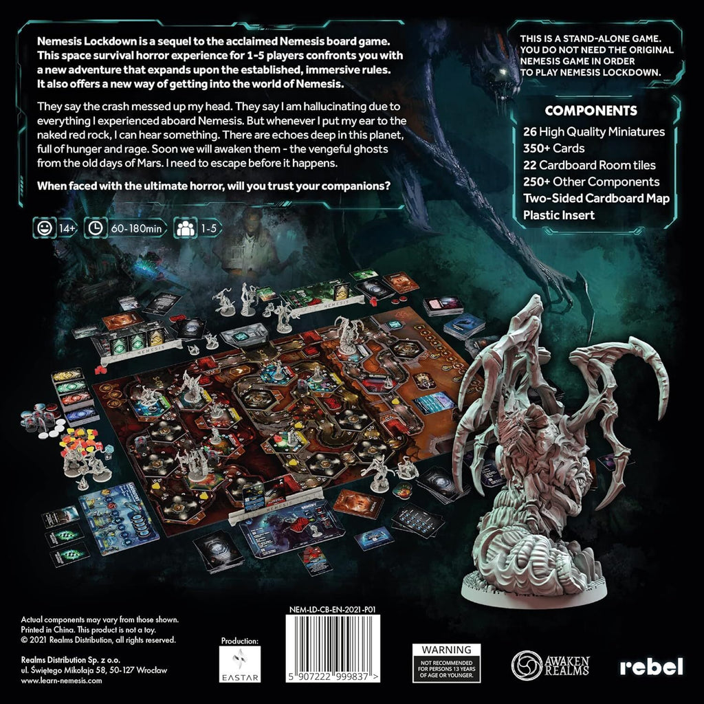 Nemesis Lockdown (Board Game)