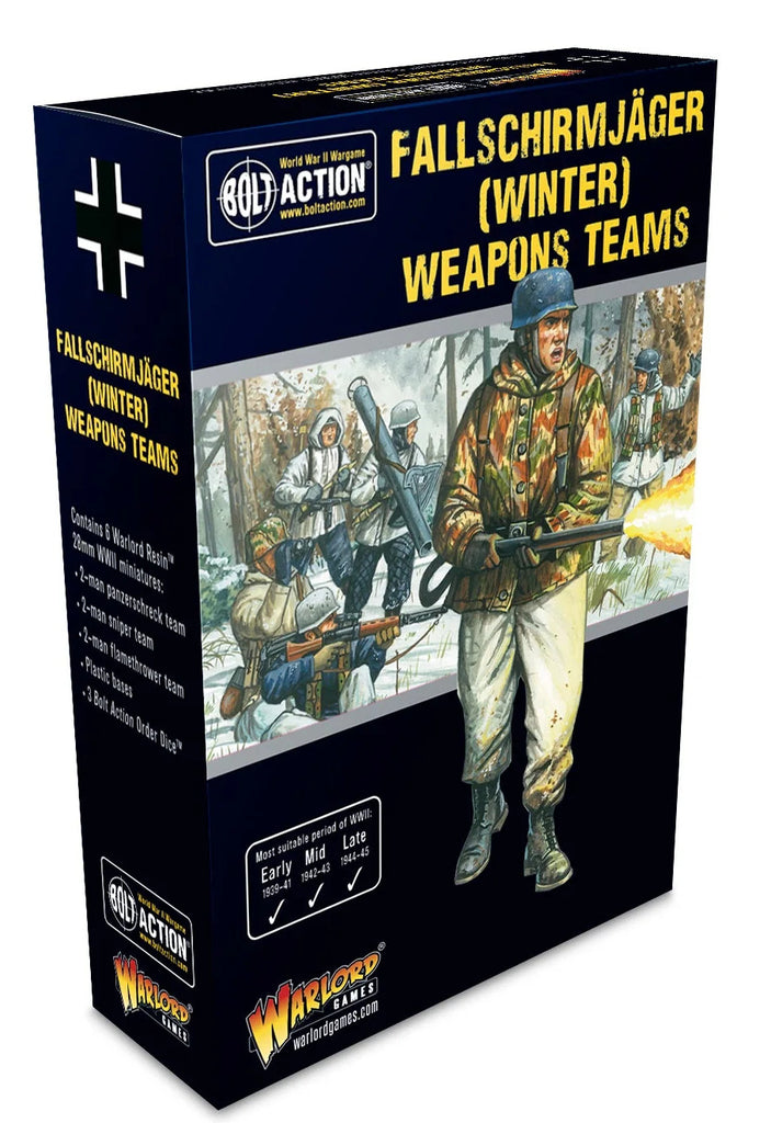 Bolt Action: Fallschirmjäger (Winter) Weapons Teams