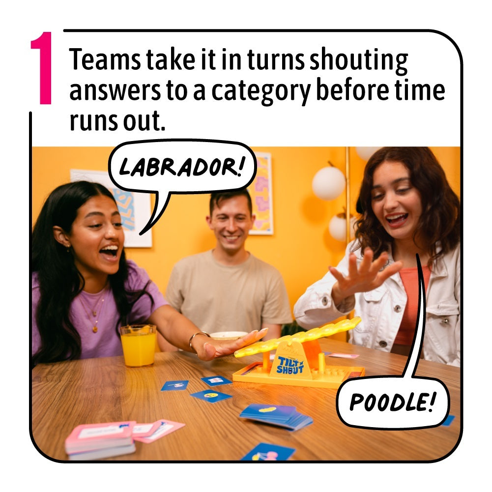 Tilt 'N' Shout Board Game