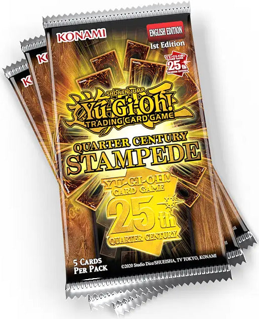 Yu-Gi-Oh! Quarter Century Stampede - 3-Pack Tuckbox