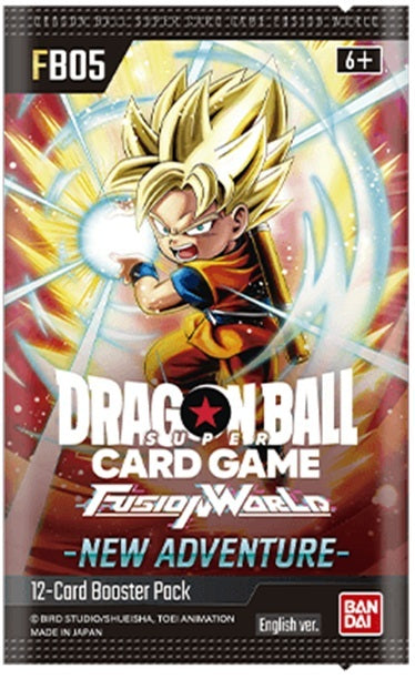 Dragon Ball SCG: Fusion World - New Adventure - Booster Single [FB05]