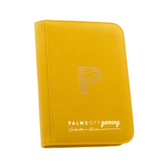 Palms Off: Collector's Series - 4 Pocket Zip Binder (Yellow)