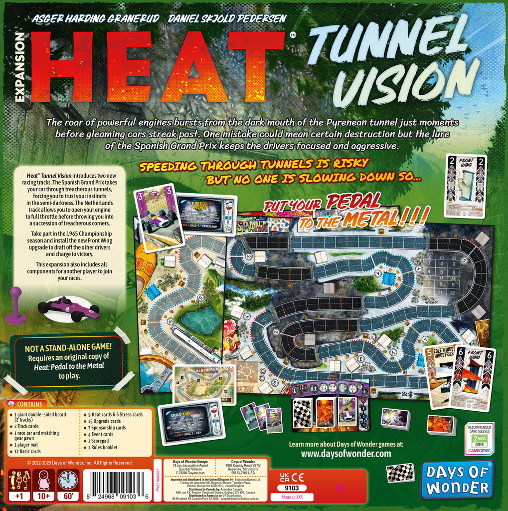 Heat Tunnel - Vision Board Game Expansion