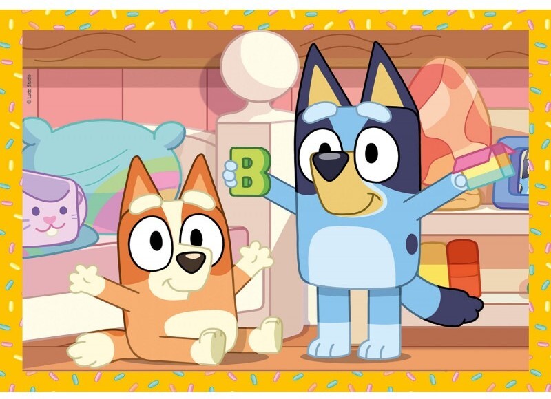 Clementoni: Bluey - Puzzles (12, 16, 20, 24pc Jigsaws) Board Game