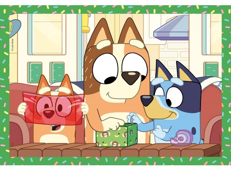 Clementoni: Bluey - Puzzles (12, 16, 20, 24pc Jigsaws) Board Game