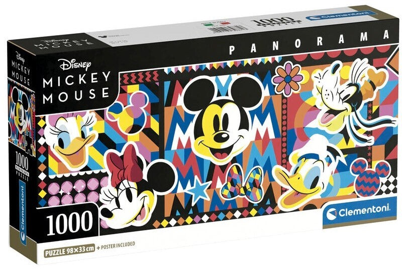 Clementoni: Disney Classics panorama - Puzzle (1000pc Jigsaw) Board Game