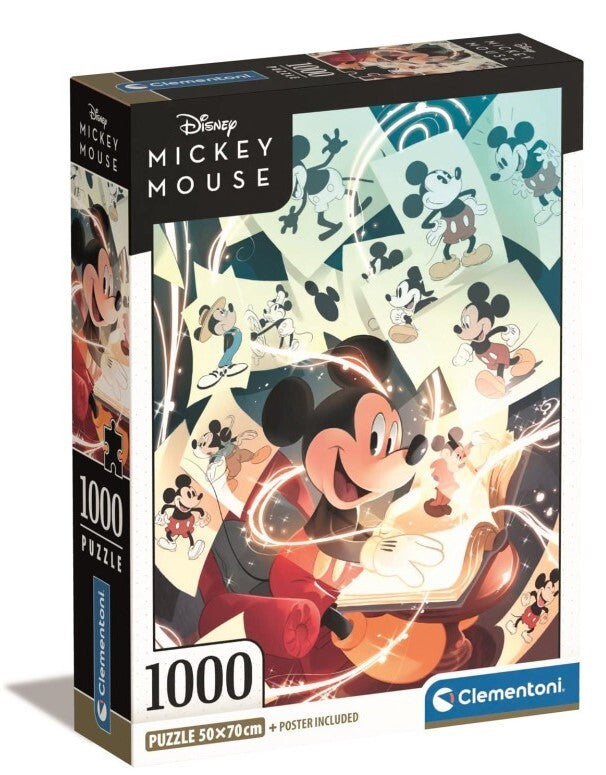 Clementoni: 100th Anniversary Mickey - Puzzle (1000pc Jigsaw) Board Game