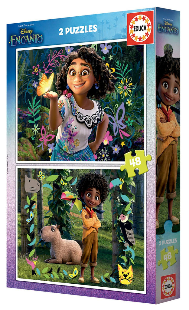 Educa: Ecanto - Puzzles (2x48pc Jigsaws) Board Game