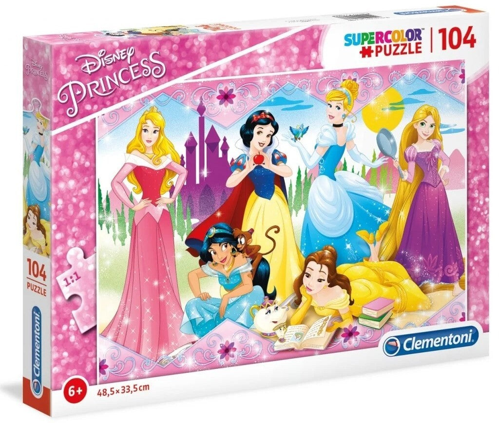 Clementoni: Disney Princess - Puzzle (104pc Jigsaw) Board Game