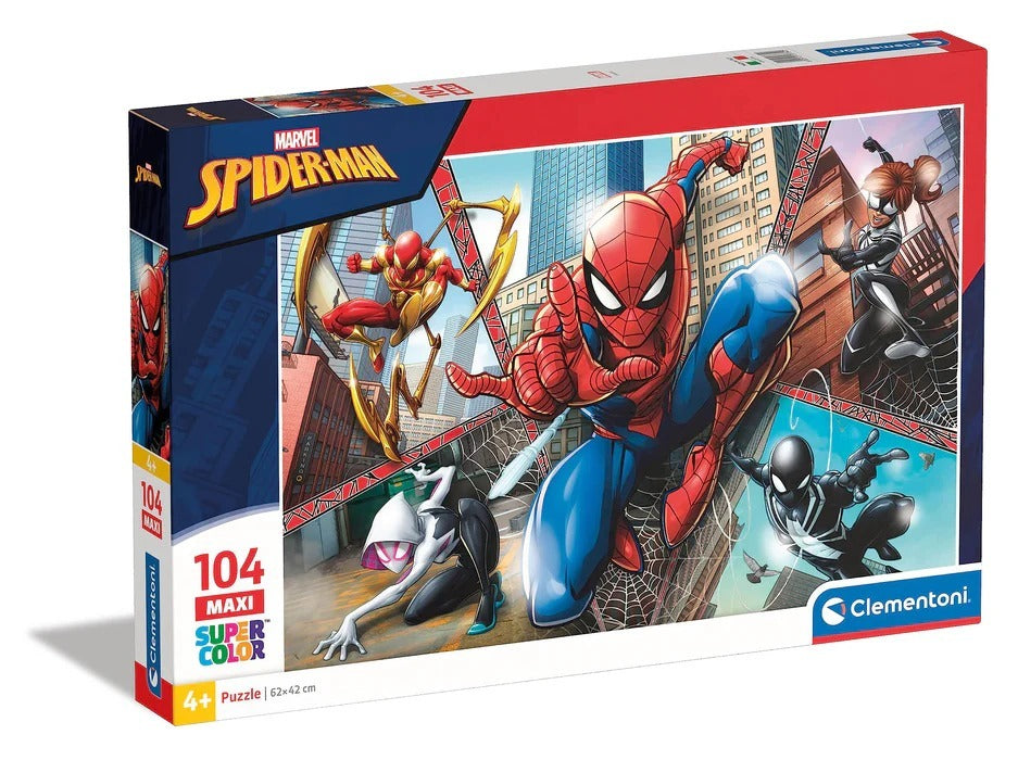 Clementoni: Marvel Spiderman Maxi - Puzzle (104pc Jigsaw) Board Game