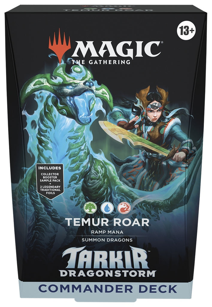 Magic the Gathering - Tarkir: Dragonstorm - Commander Deck (Temur Roar)