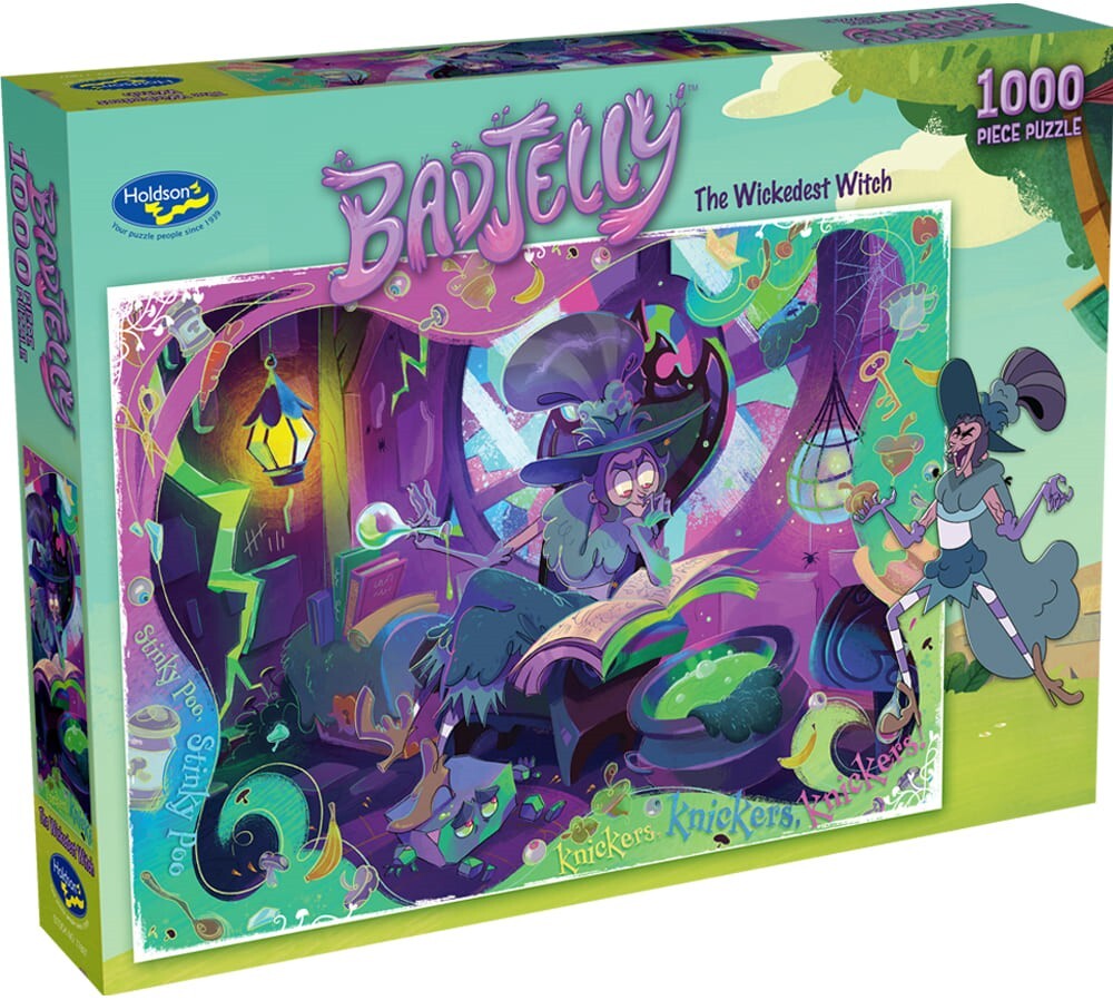 Bad Jelly 1000 piece puzzle - The Wickedest Witch Board Game