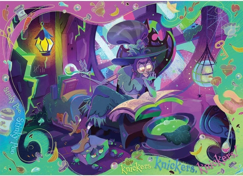 Bad Jelly 1000 piece puzzle - The Wickedest Witch Board Game