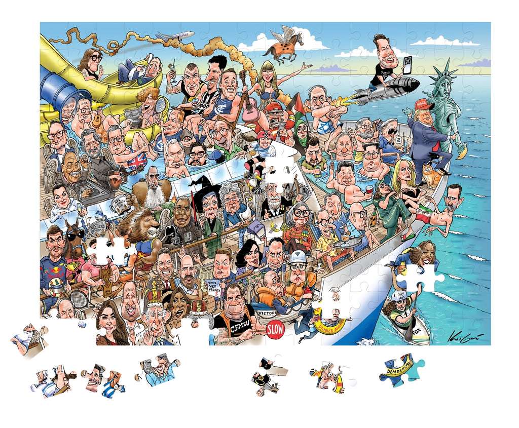 Celebrity Zoo: #2 - Puzzle (1000pc Puzzle) Board Game