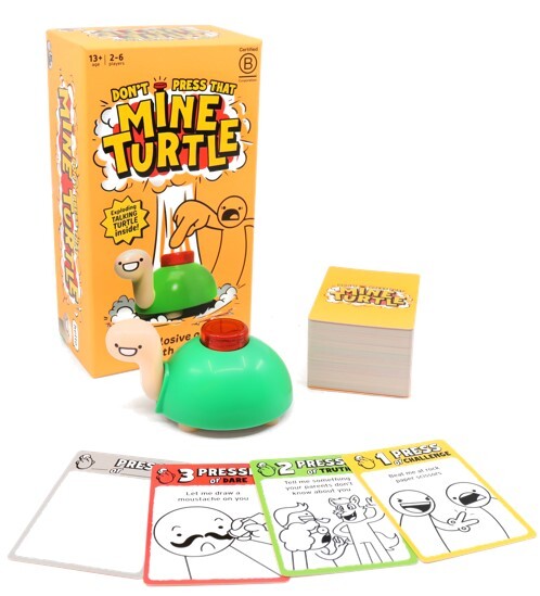 Don't Press that Mine Turtle Board Game