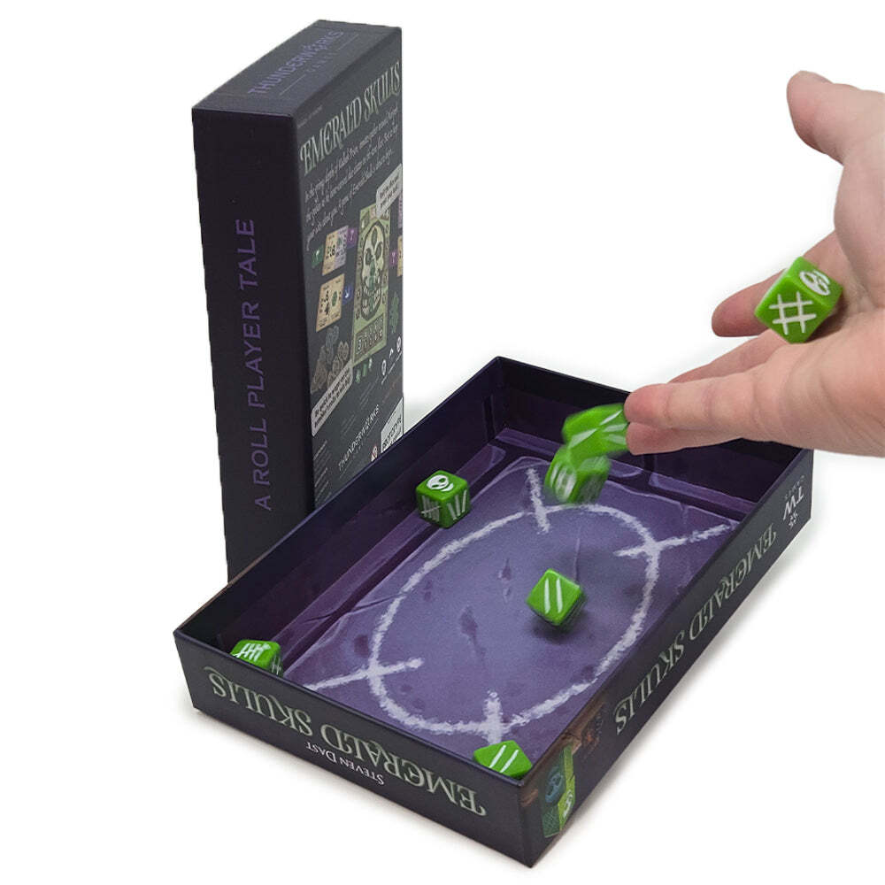 Emerald Skulls Board Game