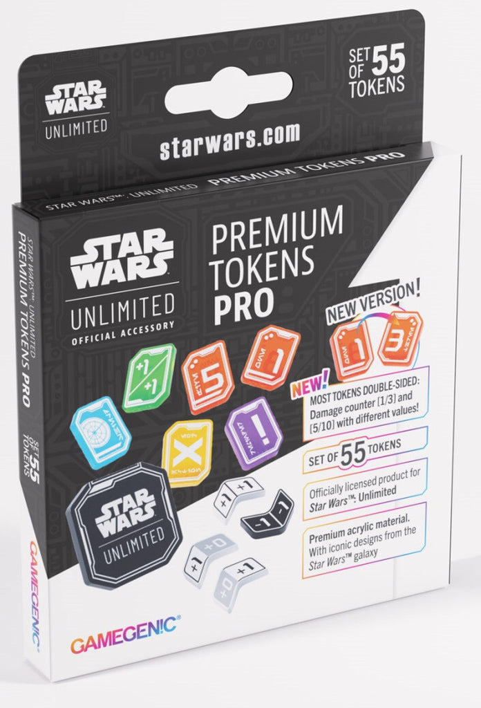 Gamegenic: Star Wars Unlimited - Acrylic Tokens PRO