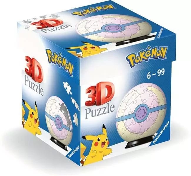 Ravensburger: Pokémon Heal Ball - 3D Puzzle (55pc Jigsaw) Board Game