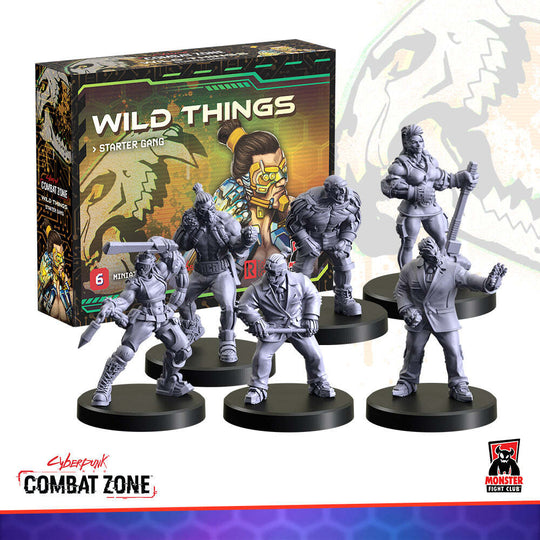 Cyberpunk RED: Combat Zone - Wild Things Starter Box