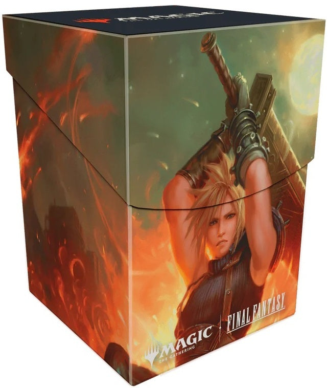 Ultra Pro: MTG x Final Fantasy - 100+ Deck Box - Cloud, Ex-SOLDIER (Commander)