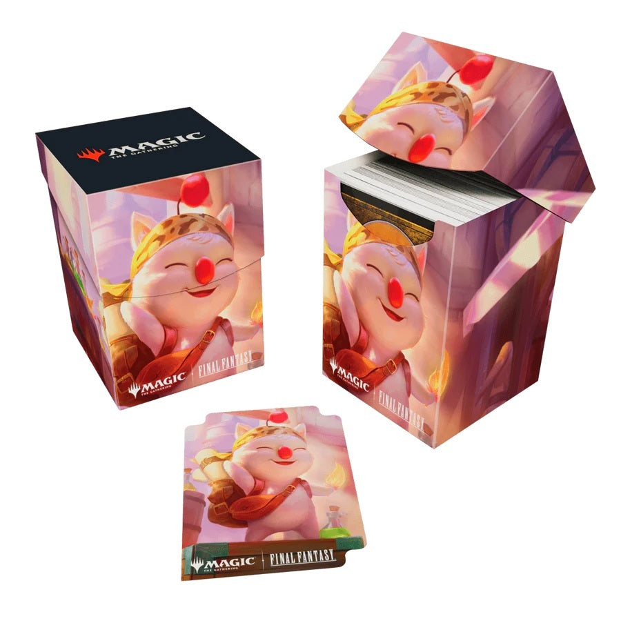 Ultra Pro: MTG x Final Fantasy - 100+ Deck Box (Stiltzkin, Moogle Merchant)