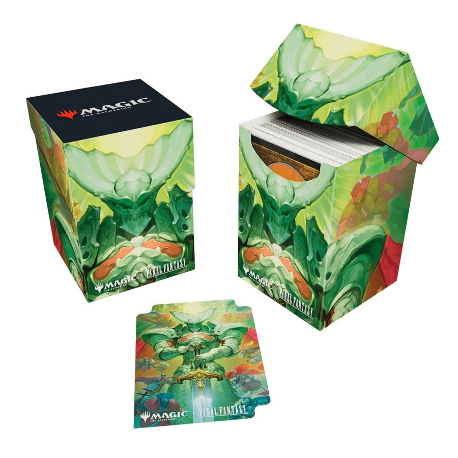 Ultra Pro: MTG x Final Fantasy - 100+ Deck Box (Summon: Knights of Round)
