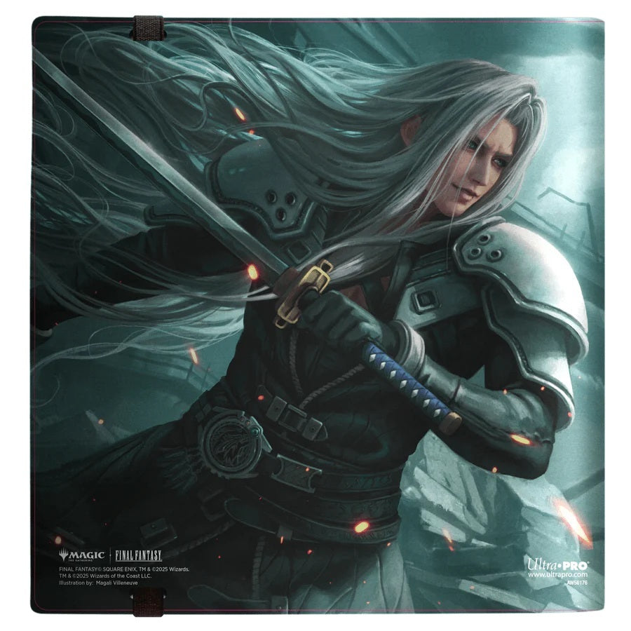 Ultra Pro: MTG x Final Fantasy - 12-Pocket PRO-Binder (Cloud, Planet's Champion and Sephiroth, Planet's Heir)