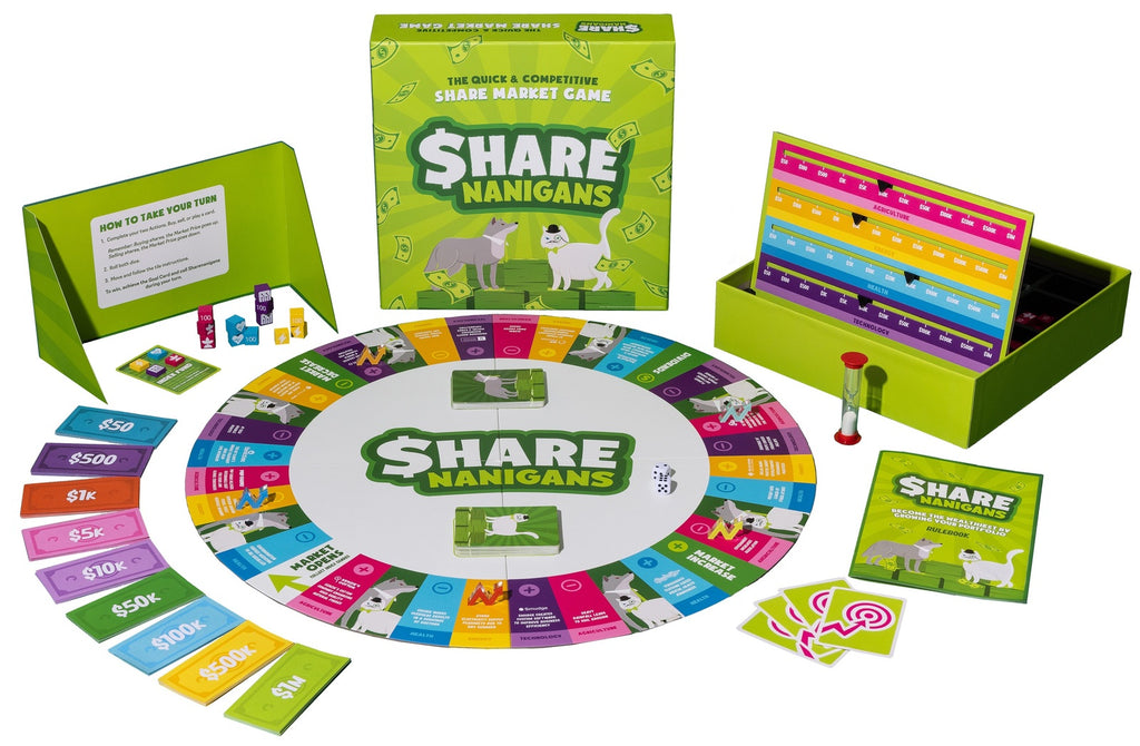 Sharenanigans Board Game