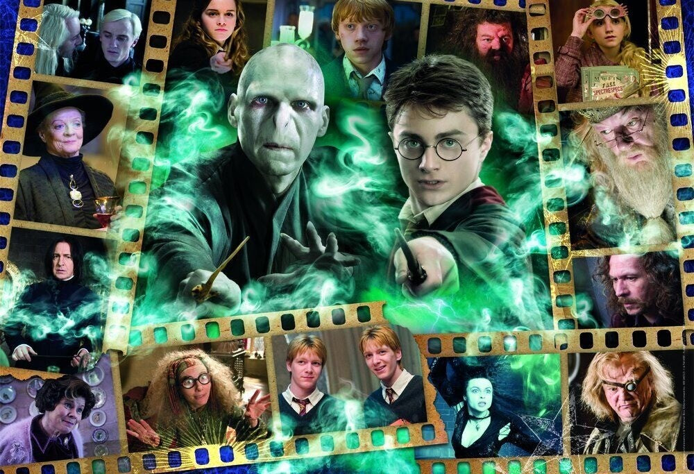 Clementoni: Harry Potter - Film Cells Puzzle (1000pc Jigsaw) Board Game