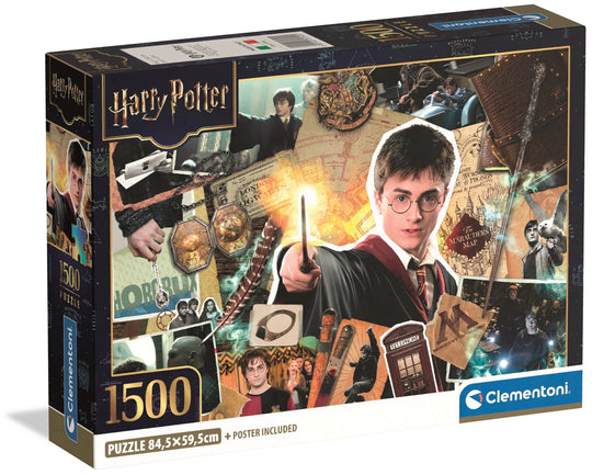 Clementoni: Harry Potter - Scrapbooking Puzzle (1500pc Jigsaw) Board Game
