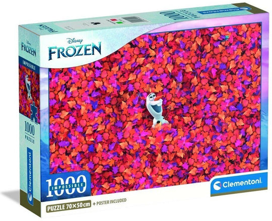 Clementoni: Disney Frozen - Impossible Puzzle (1000pc Jigsaw) Board Game