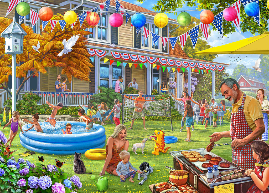 Holdson: Rhythm of Life - BBQ Bliss Puzzle (1000pc Jigsaw) Board Game