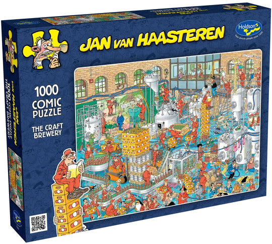 Holdson: Jan Van Haasteren - The Craft Brewery Puzzle (1000pc Jigsaw) Board Game