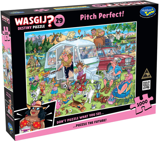 Wasgij Destiny #29: Pitch Perfect Puzzle (1000pc Jigsaw) Board Game