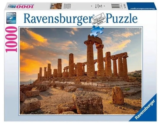 Ravensburger: Valley of the Temples Agrigento Puzzle (1000pc Jigsaw) Board Game