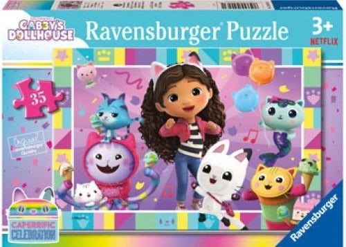 Ravensburger: Gabby's Dollhouse Let's Celebrate! (35p Jigsaw) Board Game