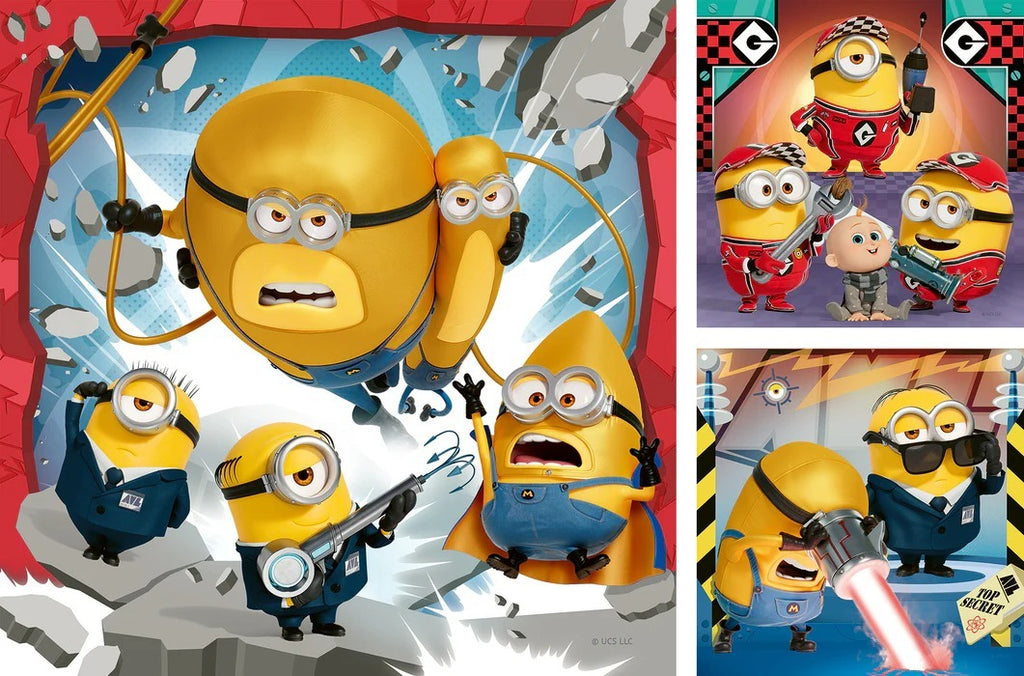 Ravensburger: Despicable Me 4 Puzzle (3x49pc Jigsaws) Board Game