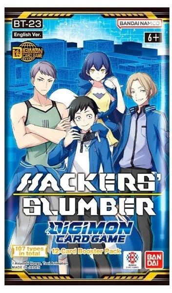 Digimon Card Game - Hacker's Slumber [BT-23] - Booster Box