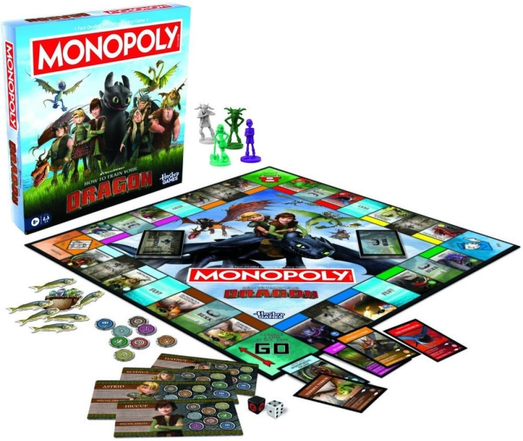Monopoly - How to Train Your Dragon Edition Board Game