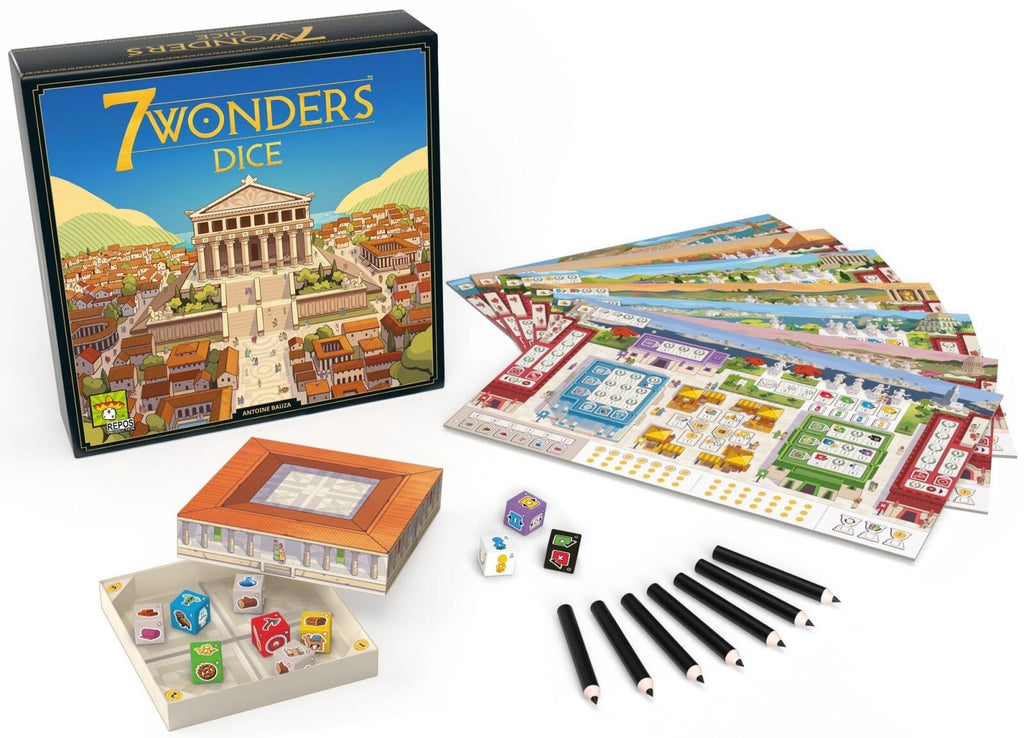7 Wonders Dice Board Game