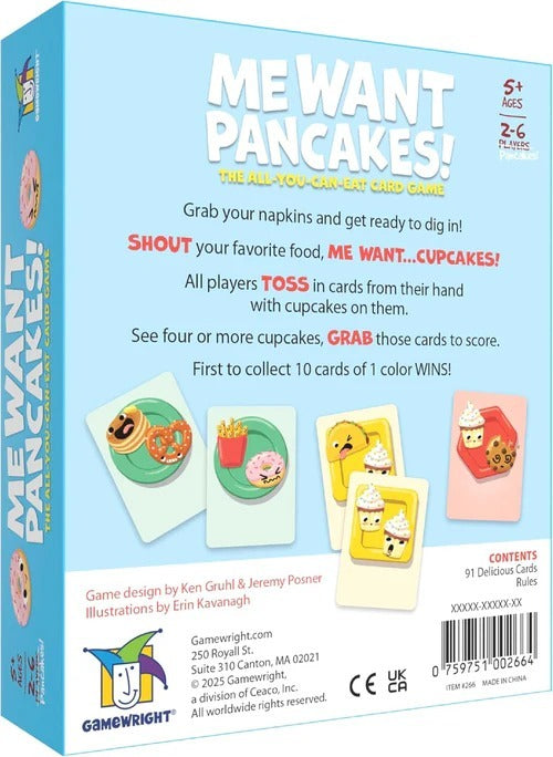 Me Want Pancakes Board Game