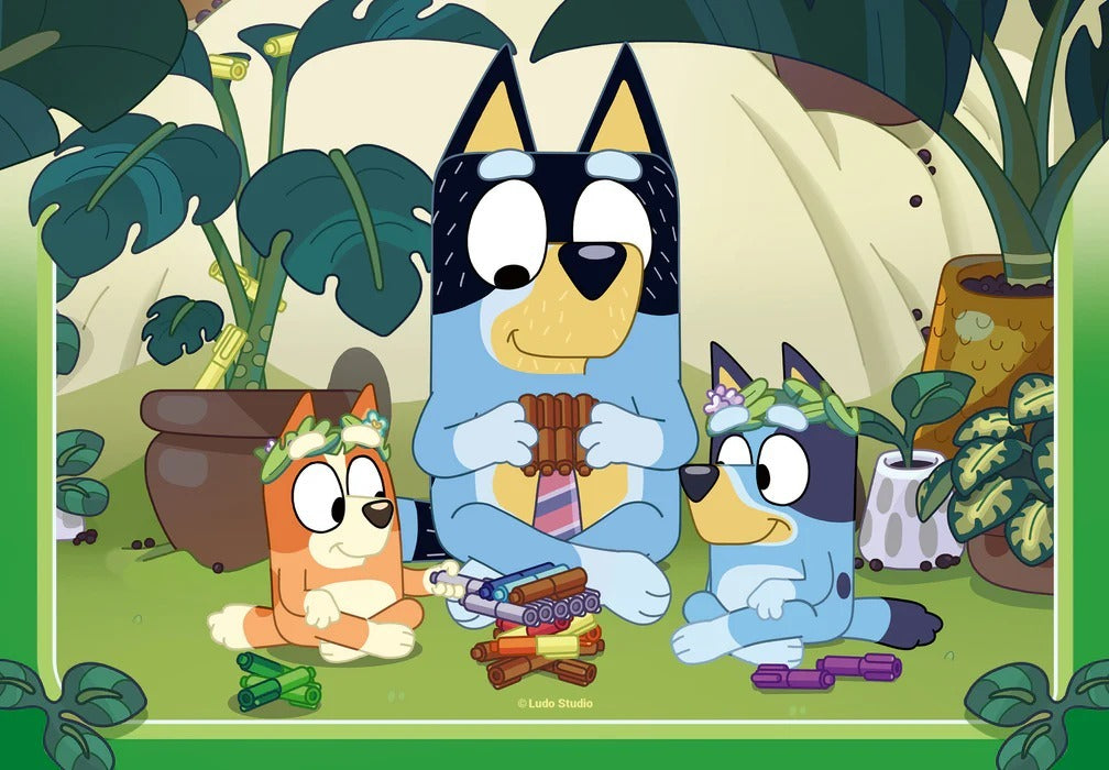 Ravensburger: Bluey Let's Do This! Puzzle (2x24pc Jigsaws) Board Game