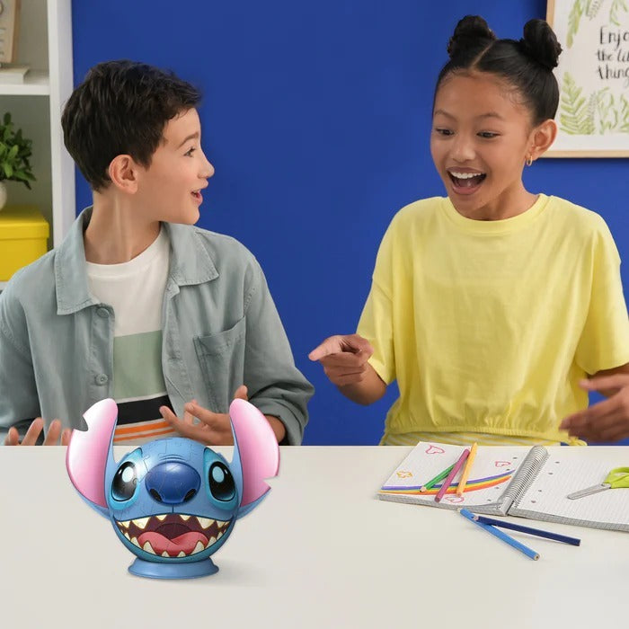Ravensburger: Disney Stitch with Ears - 3D Puzzlball (72pc Jigsaw) Board Game