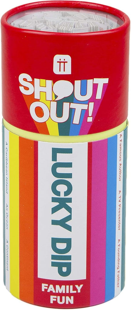 Shout Out Lucky Dip Dipstick Board Game