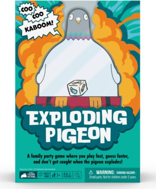 Exploding Pigeon (By Exploding Kittens) Board Game