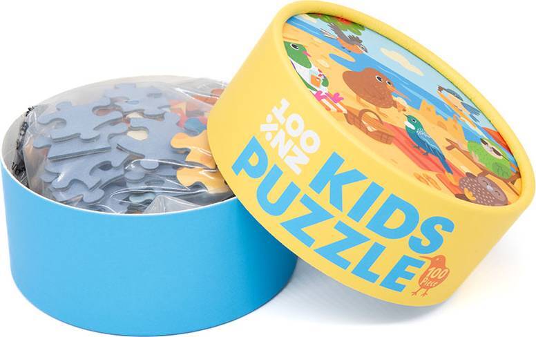 100%NZ: Beach Party - Kids Puzzle (100pc Jigsaw) Board Game
