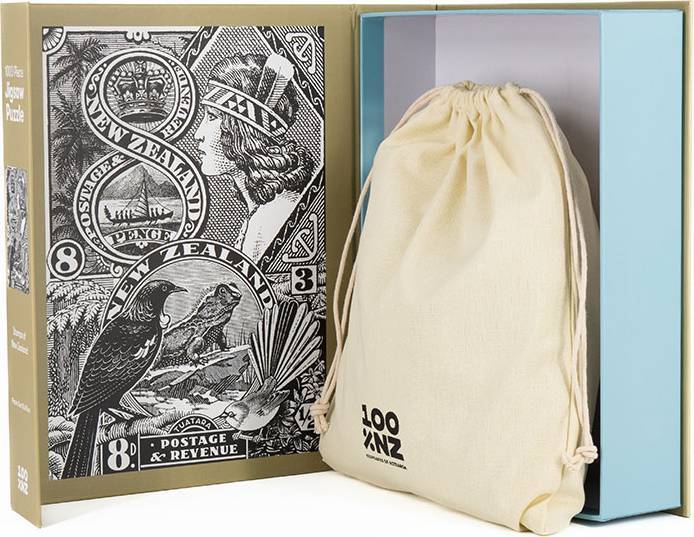 100%NZ: Stamps of New Zealand Puzzle (1000pc Jigsaw) Board Game
