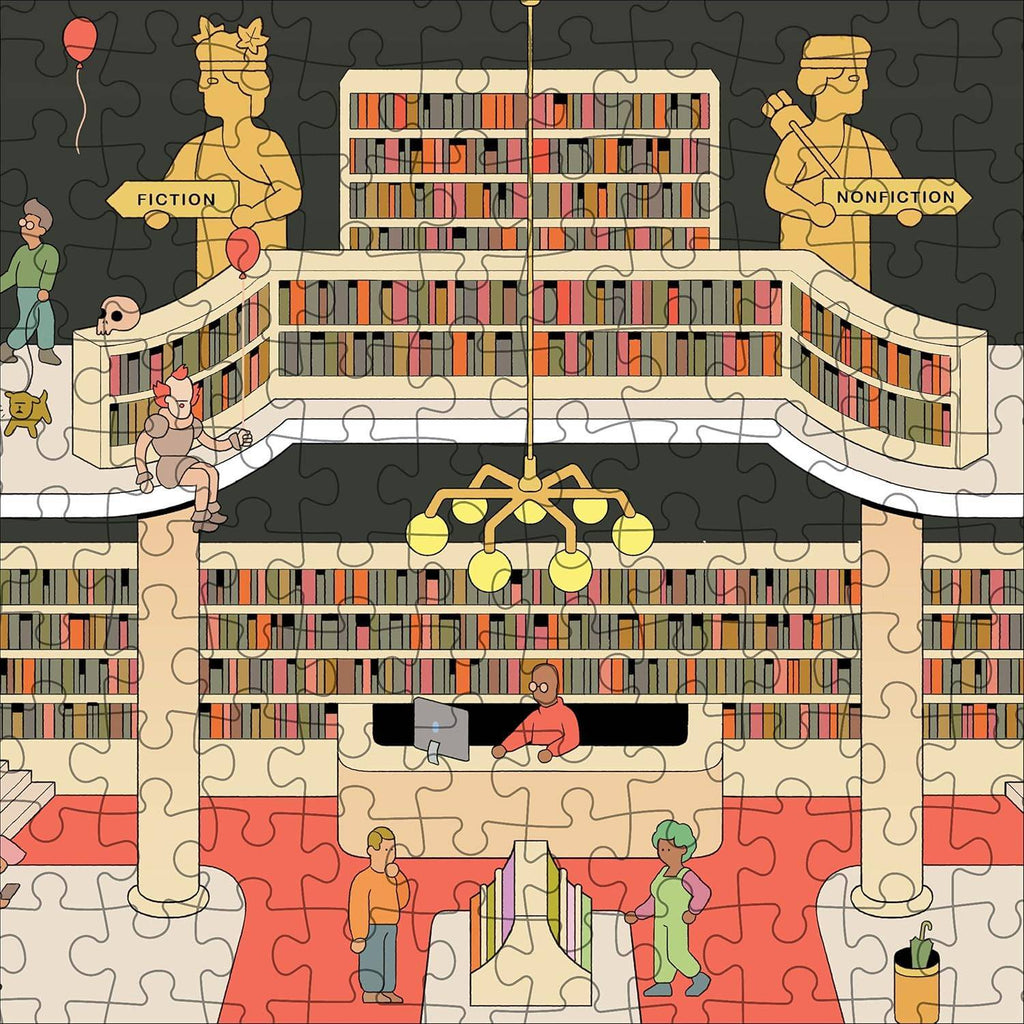 Princeton Architectural Press: In the Bookstore Puzzle (1000pc Jigsaw) Board Game