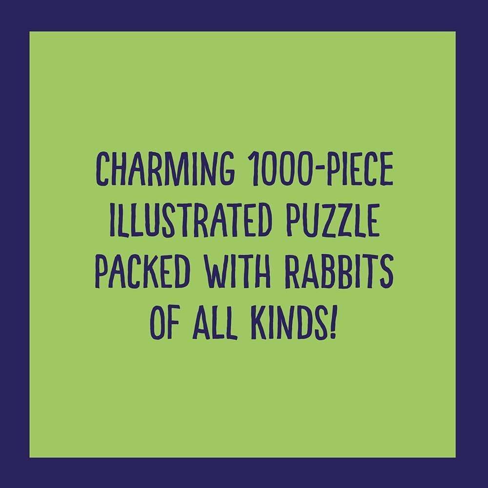 Chronicle Books: Rabbitology Puzzle (1000pc Jigsaw) Board Game